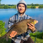 Ловля леща на реке Березина в Бобруйске